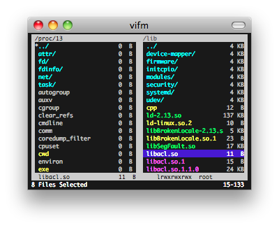 vifm screenshot